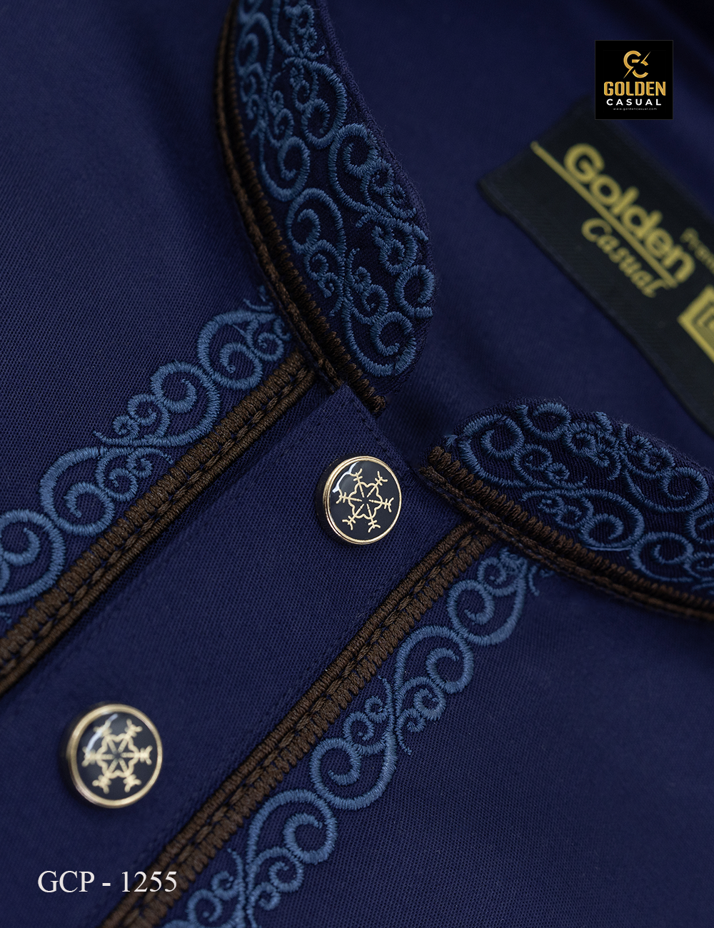 China Tencel (Navy Blue)